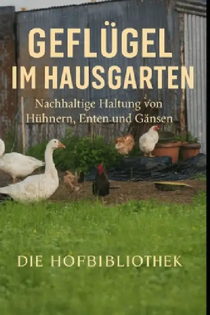 Geflügel im Hausgarten halten: Nachhaltige Haltung von Hühnern, Enten und Gänsen für Eier, Fleisch und gesunde Gärten by Die Hofbibliothek