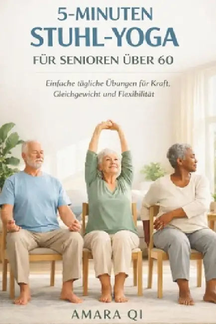 5-Minuten-Stuhl-Yoga Für Senioren Über 60: Einfache tägliche Übungen für Kraft, Gleichgewicht und Flexibilität by Amara Qi