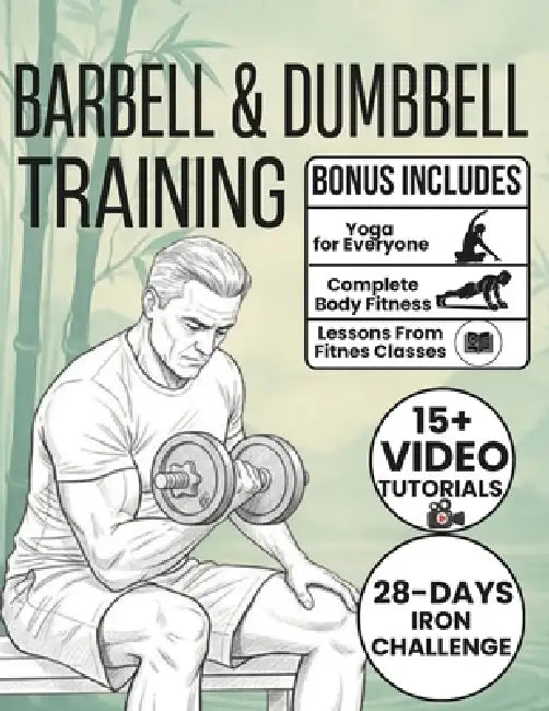 Barbell & Dumbbell Training: 70+ Illustrated Weight Training Exercises to Build Strength, Sculpt Your Body, and Boost Endurance with Progressive Weigh by Joshi Pullen