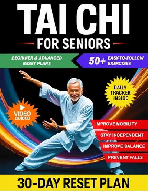 Tai Chi for Seniors: 50+ Gentle and Practical Exercises to Prevent Falls, Improve Mobility, and Maintain Independence with Illustrated Routines, and V by Clara Wellenford