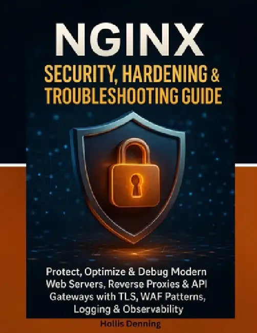 NGINX Security, Hardening & Troubleshooting Guide: Protect, Optimize & Debug Modern Web Servers, Reverse Proxies & API Gateways with TLS, WAF Patterns by Hollis Denning