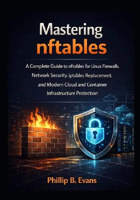 Mastering nftables: A Complete Guide to nftables for Linux Firewalls, Network Security, iptables Replacement, and Modern Cloud and Container Infrastru by Phillip B. Evans