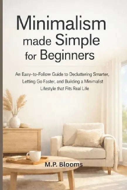 Minimalism Made Simple for Beginners: An Easy-to-Follow Guide to Decluttering Smarter, Letting Go Faster, and Building a Minimalist Lifestyle that Fit by M. P. Blooms