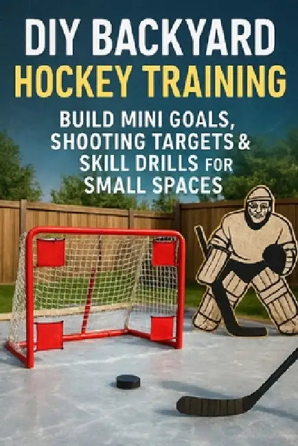 DIY Backyard Hockey Training: Build Mini Goals, Shooting Targets & Skill Drills for Small Spaces by Alexander Rhea