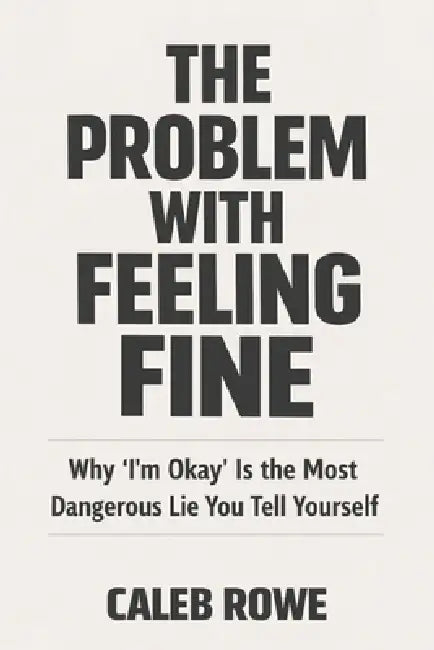 The Problem With Feeling Fine: Why 'I'm Okay' Is the Most Dangerous Lie You Tell Yourself by Caleb Rowe