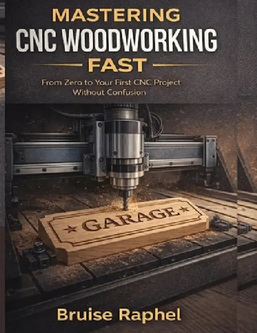 Mastering CNC Woodworking Fast: From Zero to Your First CNC Project Without Confusion by Bruise Raphel