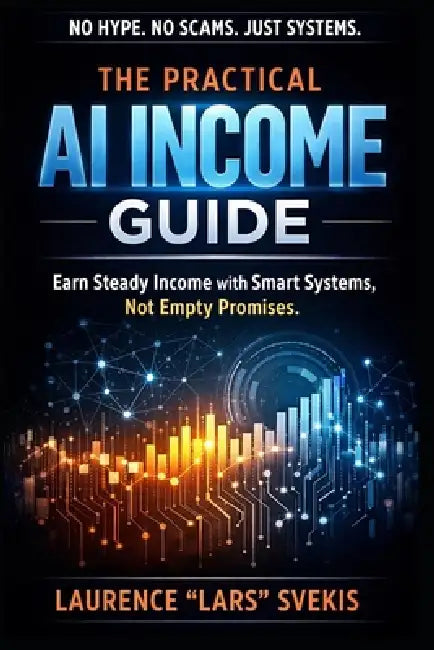 The Practical AI Income Guide: No Hype. No Scams. Just Systems by Laurence Lars Svekis