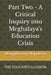 Part Two - A Critical Inquiry into Meghalaya's Education Crisis: The Educated Illusion by Mawphniang Napoleon