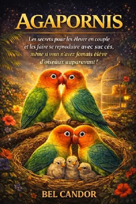 Agapornis: Les secrets pour les élever en couple et les faire se reproduire avec succès, même si vous n'avez jamais élevé d'oiseaux auparavant ! by Bel Candor, Bel Candor
