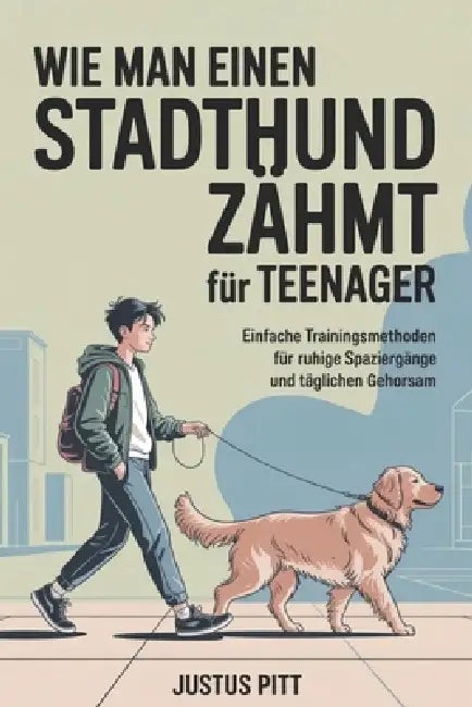 Wie man einen Stadthund zähmt für Teenager: Einfache Trainingsmethoden für ruhige Spaziergänge und täglichen Gehorsam by Justus Pitt