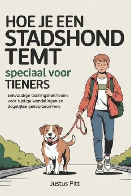 Hoe je een stadshond temt speciaal voor tieners: Eenvoudige trainingsmethoden voor rustige wandelingen en dagelijkse gehoorzaamheid by Justus Pitt