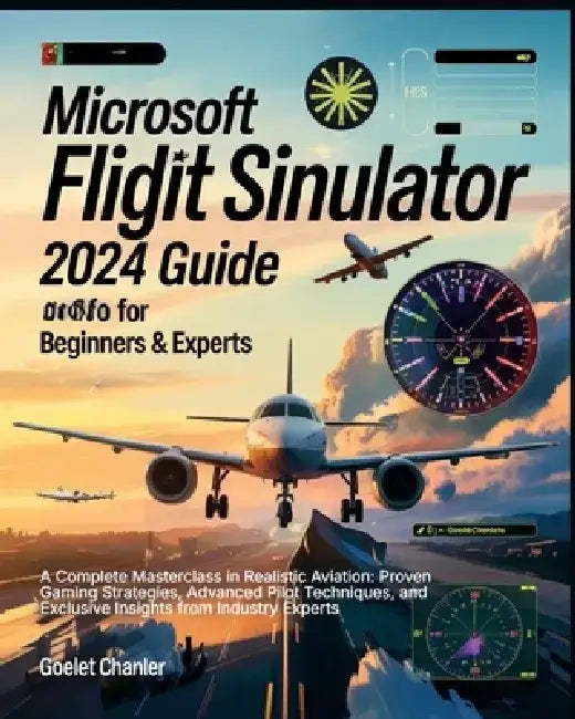 Microsoft Flight Simulator 2024 Guide for Beginners and Experts: A Complete Masterclass in Realistic Aviation: Proven Gaming Strategies, Advanced Pilo by Goelet Chanler