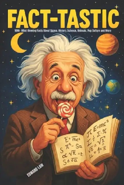 Fact-tastic: 1000+ Mind-Blowing Facts About Space, History, Science, Animals, Pop Culture and More: (Includes Fun Illustrations on Every Page!) by Edward Law