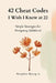42 Cheat Codes I Wish I Knew at 22: Simple Strategies for Navigating Adulthood by Naruphon Mueng-In