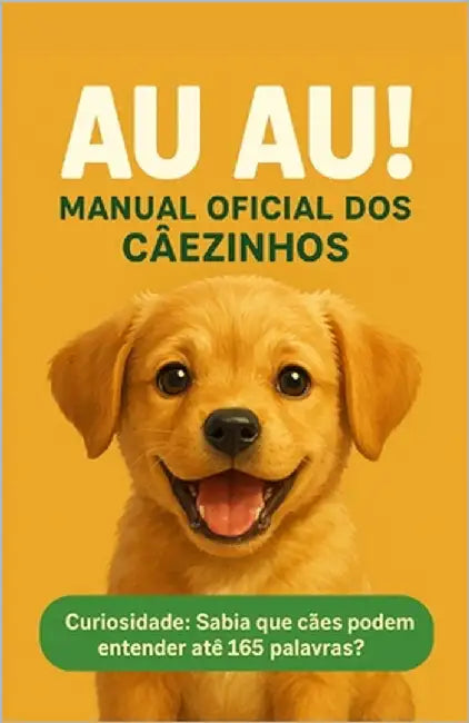 Au Au! Manual Oficial DOS Câezinhos: Curiosidade: Sabia que cães podem entender até 165 palavras? by Furtado, Roberto