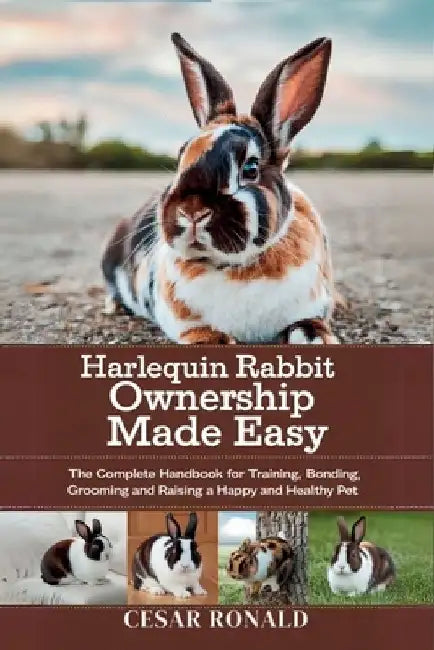 Harlequin Rabbit Ownership Made Easy: The Complete Handbook For Training, Bonding, Grooming and Raising a Happy And Healthy Pet by Cesar Ronald