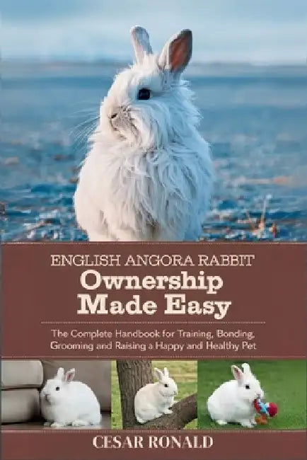 English Angora Rabbit Ownership Made Easy: The Complete Handbook For Training, Bonding, Grooming and Raising a Happy And Healthy Pet by Cesar Ronald