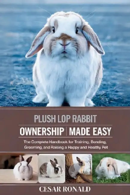 Plush Lop Rabbit Ownership Made Easy: The Complete Handbook For Training, Bonding, Grooming and Raising a Happy And Healthy Pet by Cesar Ronald