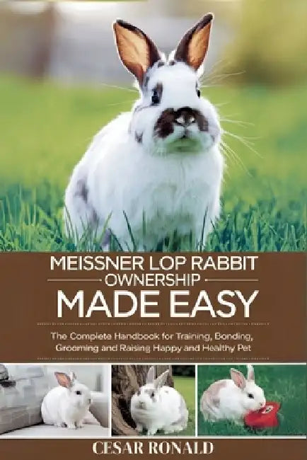 Meissner Lop Rabbit Ownership Made Easy: The Complete Handbook For Training, Bonding, Grooming and Raising a Happy And Healthy Pet by Cesar Ronald