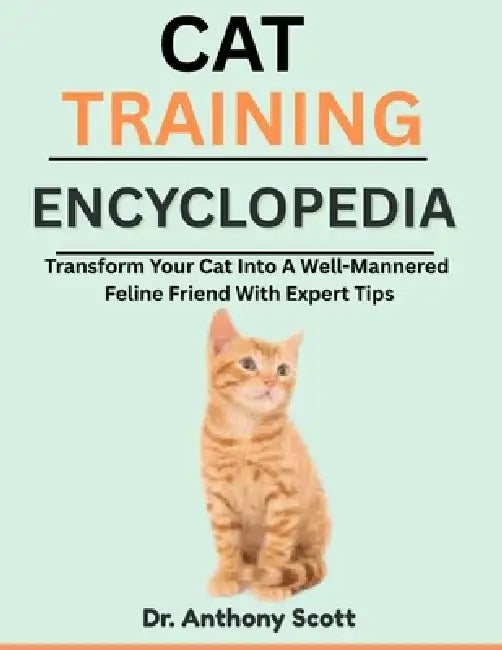 Cat Training Encyclopedia: Transform Your Cat Into A Well-Mannered Feline Friend With Expert Tips by Anthony Scott