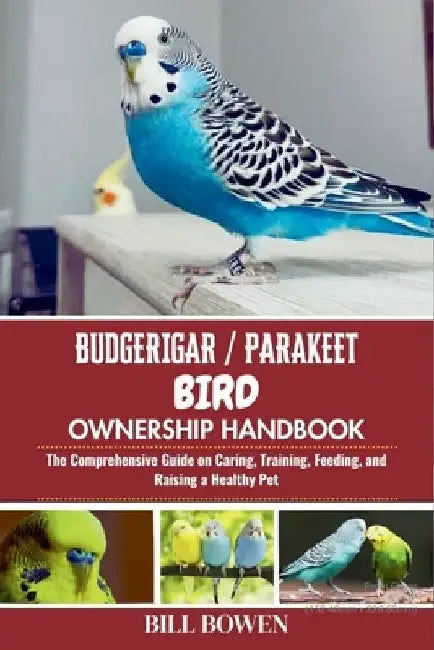 Budgerigar / Parakeet Bird Ownership Handbook: The Comprehensive Guide on Caring, Training, Feeding, and Raising a Healthy Pet by Bill Bowen