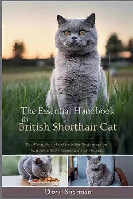The Essential Handbook for British Shorthair Cat: The Complete Handbook For Beginners And Seniors British Shorthair cat owners by David Sharman