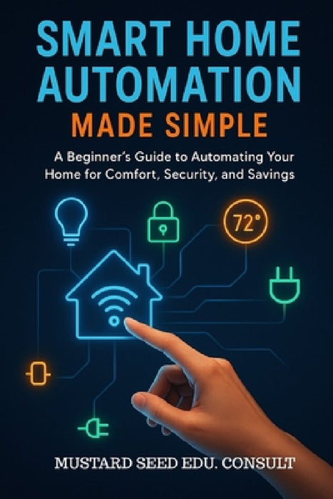Smart Home Automation Made Simple: A Beginner's Guide To Automating Your Home For Comfort, Security, And Savings by Mustard Seed Edu Consult