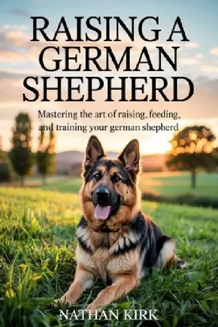 Raising a German Shepherd: Mastering the Art of Raising, Feeding, and Training Your German Shepherd by Nathan Kirk