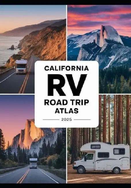 California RV Road Trip Atlas 2025: Scenic Routes, National Parks, Campgrounds, and Outdoor Adventures Across the Golden State by Steve Miles