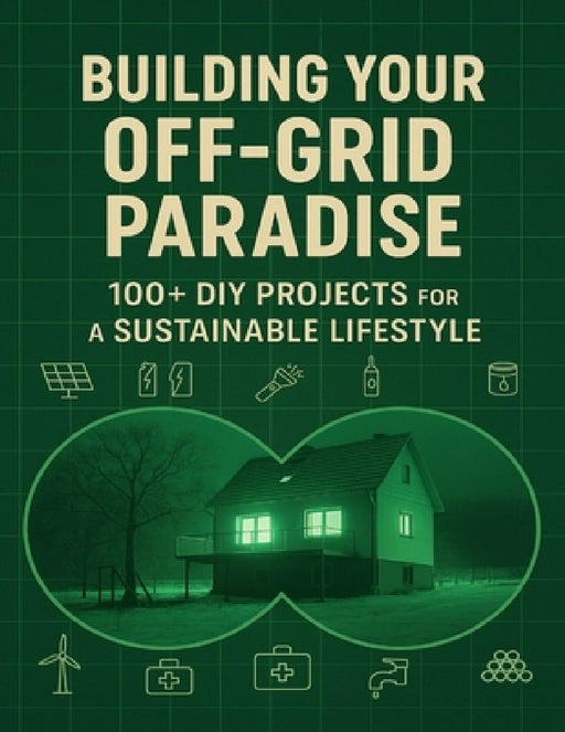 Building Your Off-Grid Paradise; 100+ DIY Projects for a Sustainable Lifestyle: Step-by-Step Plans to Create a Self-Reliant Home with Renewable Energy by Ralph a Fuller
