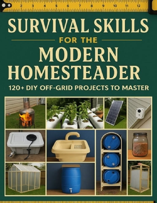 Survival Skills for the Modern Homesteader; 120+ DIY Off-Grid Projects to Master: Your Complete Guide to Building Self-Sufficiency with Proven Techniq by Rosa C Youngx