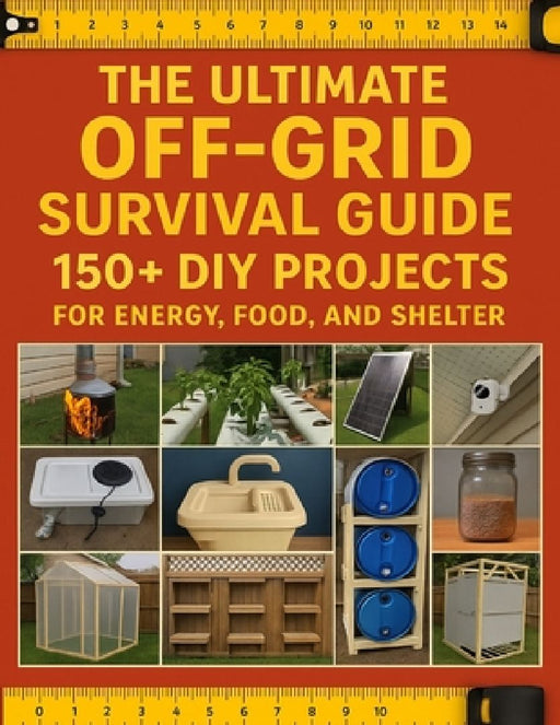 The Ultimate Off-Grid Survival Guide; 150+ DIY Projects for Energy, Food, and Shelter: Master Self-Sufficiency with Step-by-Step Projects for Sustaina by Paul D Gillespie
