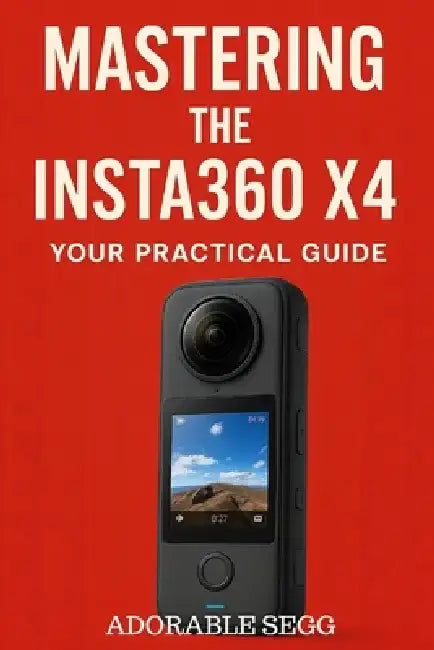Mastering The Insta360 X4: A Complete Step-by-Step User Guide For Beginners and Creators to Shoot, Edit, and Share Stunning 360° Videos Like A Pro by Adorable Segg