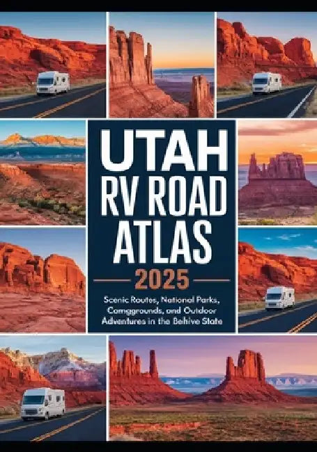 Utah RV Road Trip Atlas 2025: Scenic Routes, National Parks, Campgrounds, and Outdoor Adventures in the Beehive State by Steve Miles