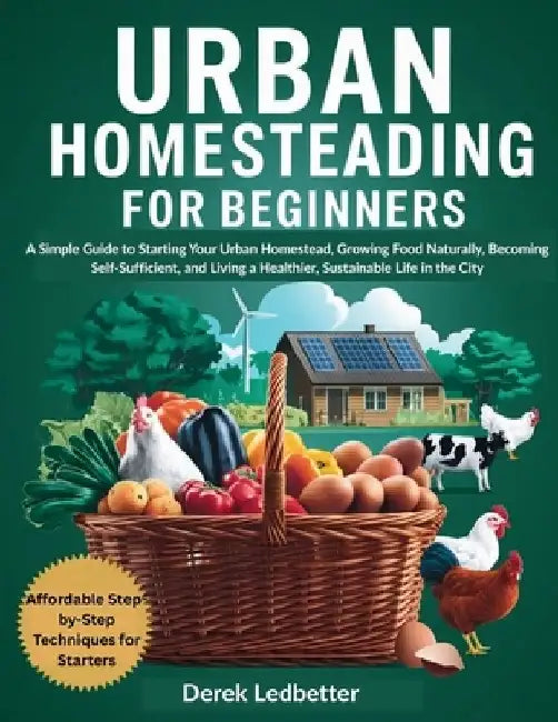 Urban Homesteading for Beginners: A Simple Guide to Starting Your Urban Homestead, Growing Food Naturally, Becoming Self-Sufficient, and Living a Heal by Derek Ledbetter