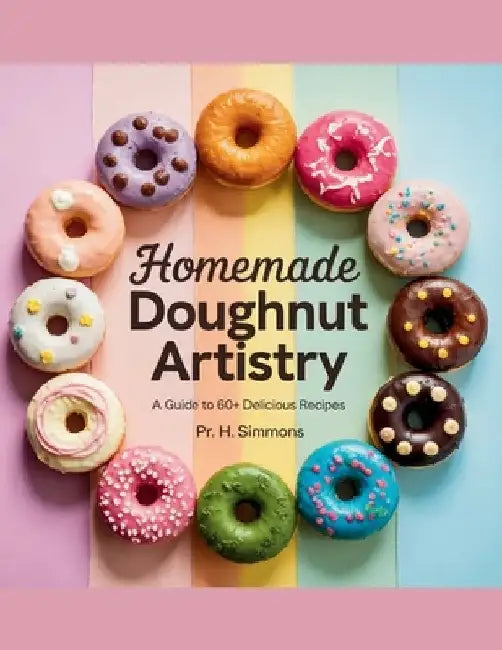 Homemade Doughnut Artistry: A Guide to 60+ Delicious Recipes - PR. H. Simmons by Pr H. Simmons