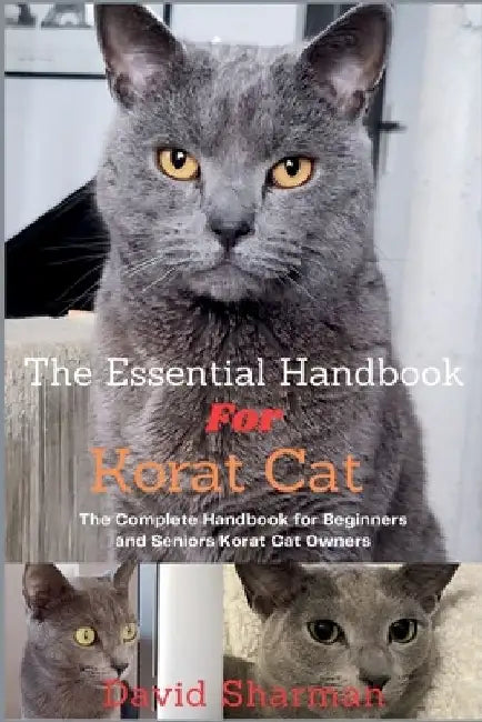 The Essential Handbook for Korat Cat: The Complete Handbook For Beginners And Seniors Korat cat owners by David Sharman
