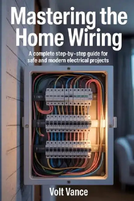 Mastering The Home Wiring: A Complete Step-by-Step Guide for Safe and Modern Electrical Projects by Volt Vance