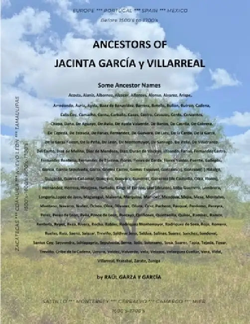 Ancestors Of Jacinta Garcia Y Villarreal
