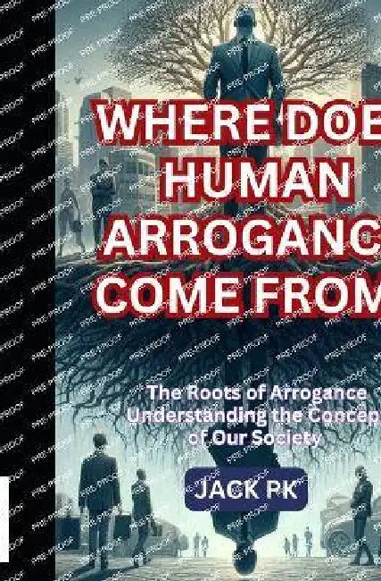 Where Does Human Arrogance Come From?: The Roots of Arrogance Understanding the Concept of Our Society by Jack Pk