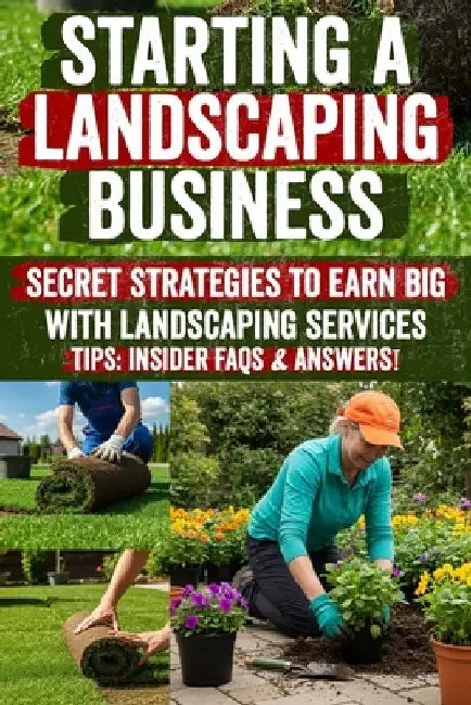 starting a landscaping business: Unlock Proven, Step-by-Step Strategies to Launch, Market & Scale Your Own Landscaping & Lawn Care Business-Includes R by Jason Caldwell
