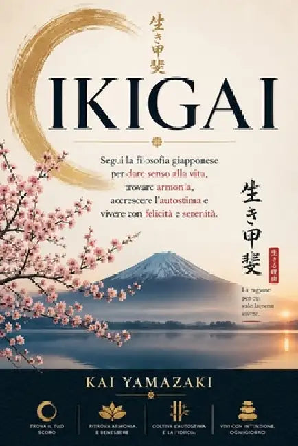 Ikigai: Segui la filosofia giapponese per dare senso alla vita, trovare armonia, accrescere l'autostima e vivere con felicità e serenità. by Kai Yamazaki