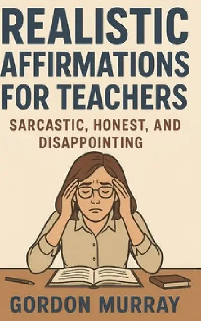 Realistic Affirmations for Teachers: A Sarcastic, Tongue-in-Cheek Guide to Surviving the Classroom with a Smile by Gordon Murray