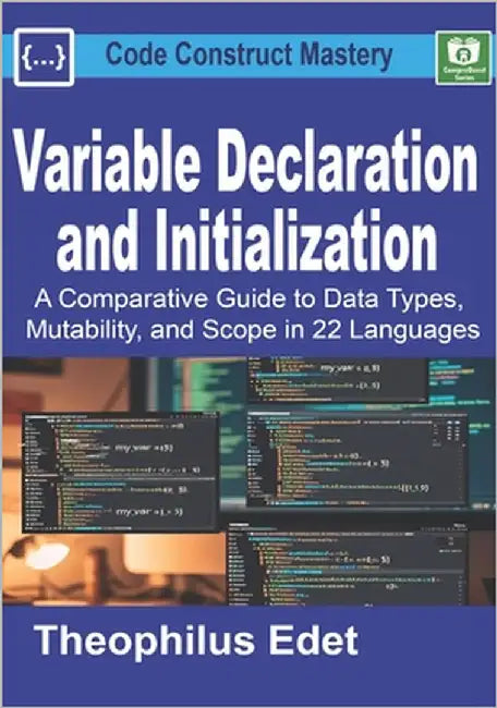 Variable Declaration and Initialization: A Comparative Guide to Data Types, Mutability, and Scope in 22 Languages by Edet, Theophilus