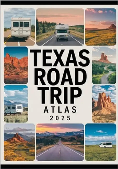 Texas Road Trip Atlas 2025: Scenic Routes, Campgrounds, National Parks, and Outdoor Adventures Across the Lone Star State by Miles, Steve