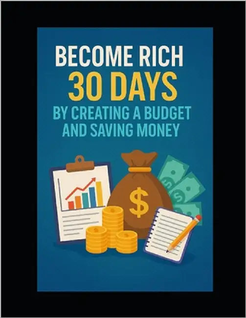 Become rich in 30 days by creating a budget and saving money by Sardar, Milan