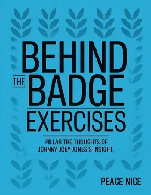 Behind The Badge Exercises: Pillar The Thought of Johnny Joey Jones's Insight by Peace Nice
