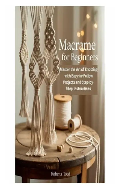 Macrame for Beginners: Master the Art of Knotting with Easy-to-Follow Projects and Step-by-Step Instructions by Roberta Todd