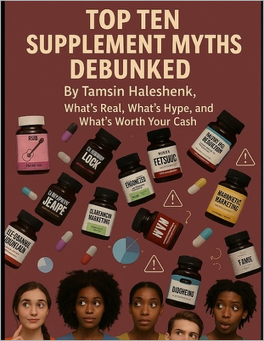 Top Ten Supplement Myths Debunked: What's Real, What's Hype, and What's Worth Your Cash by Tamsin Haleshenk