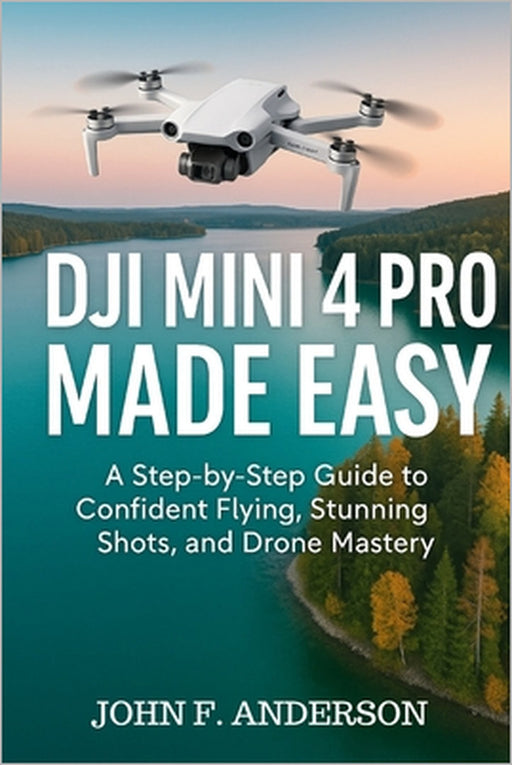 DJI Mini Pro Made Simple: A Step-by-Step Guide To Confident Flying, Stunning Shots, And Drone Mastery by John F. Anderson